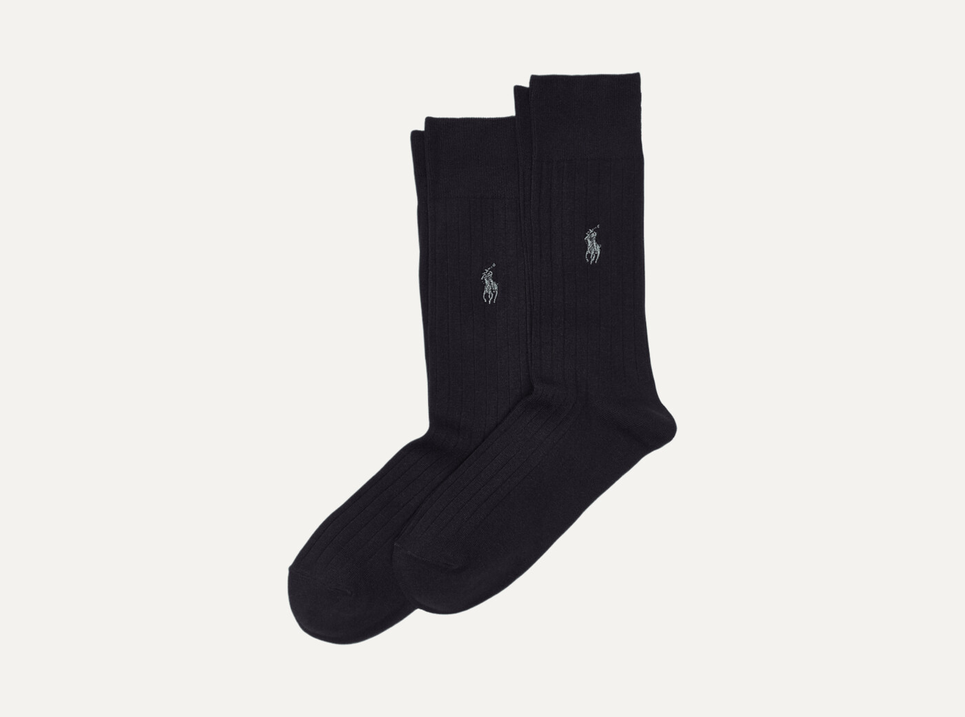 Rib-Knit Trouser Socks