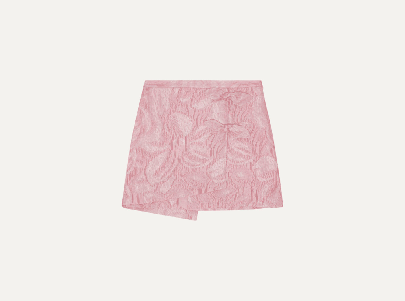 Textured Cloqué Mini Skirt