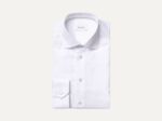 White Signature Twill Shirt - Cut Away Single