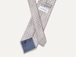 Light Blue Floral Silk Tie