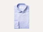 Light Blue Signature Twill Shirt - Cut Away