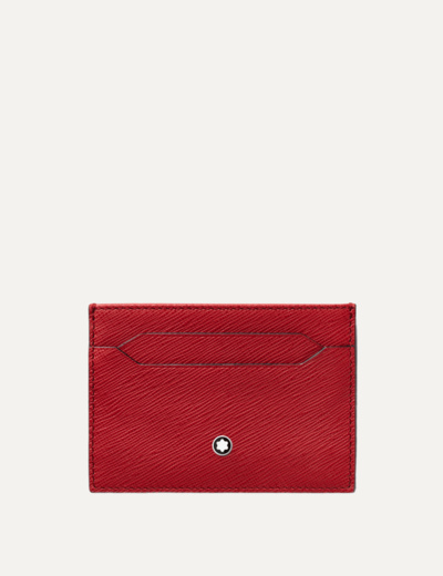 Montblanc Sartorial Cardholder 5cc Red