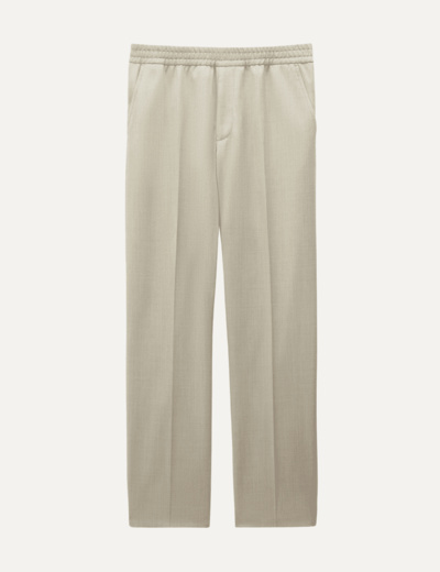 Relaxed wool trousers