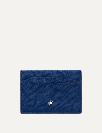 Montblanc Sartorial cardholder 5cc blue