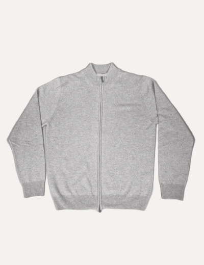 Cashmere Full Zip Cardigan