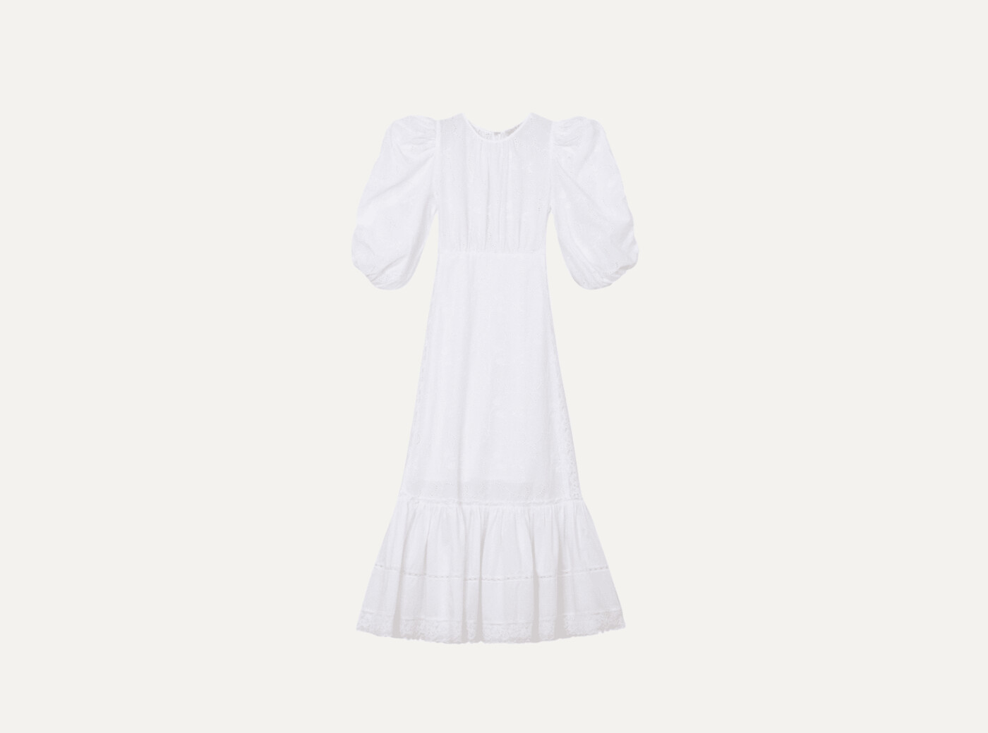 Broderie Anglaise Gown