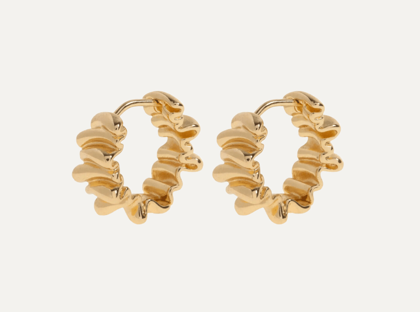 Wild - Chunky Texture Hoop Earrings