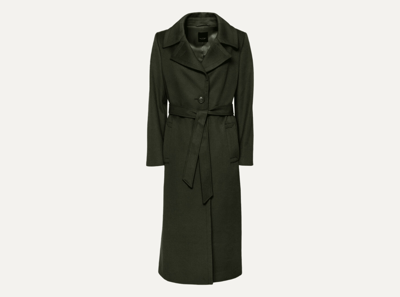 Cashmere Coat W - Clareta Belt Long