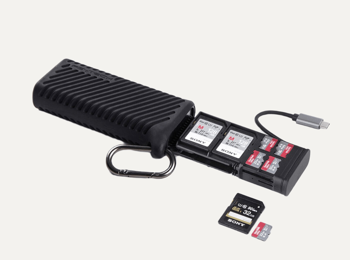 CreateMate Highspeed Card Reader Black