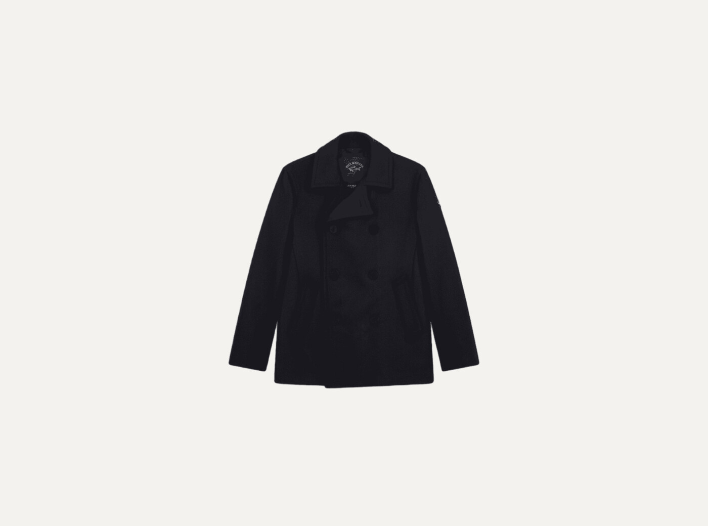 man's peacoat c.w. wool