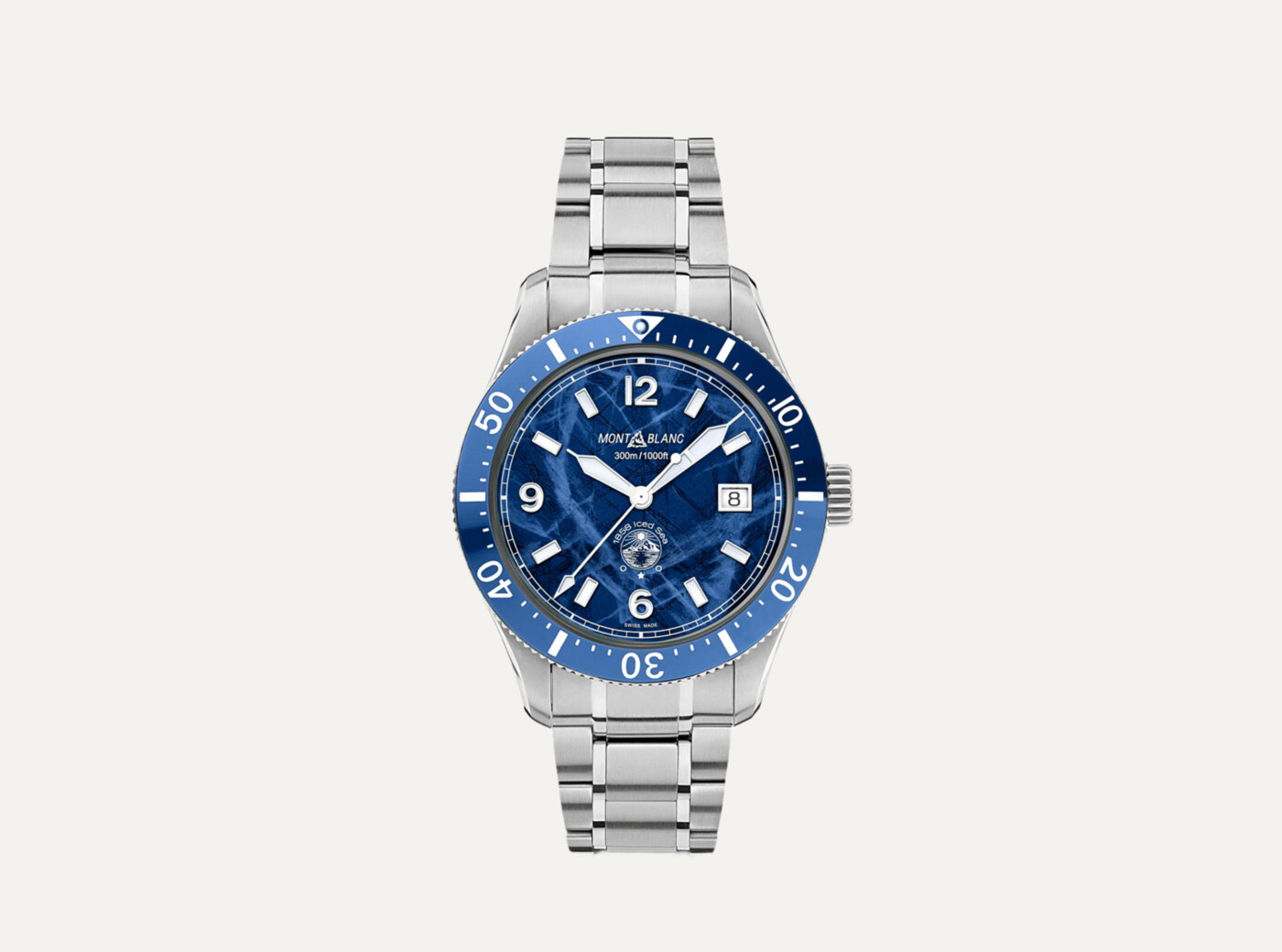 Montblanc Automatic Iced Sea watch with bracelet