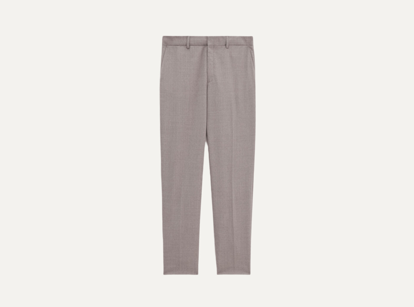 Emma cropped cool wool trousers