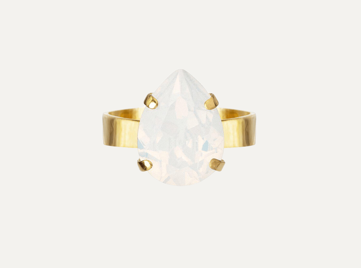 MINI DROP RING GOLD