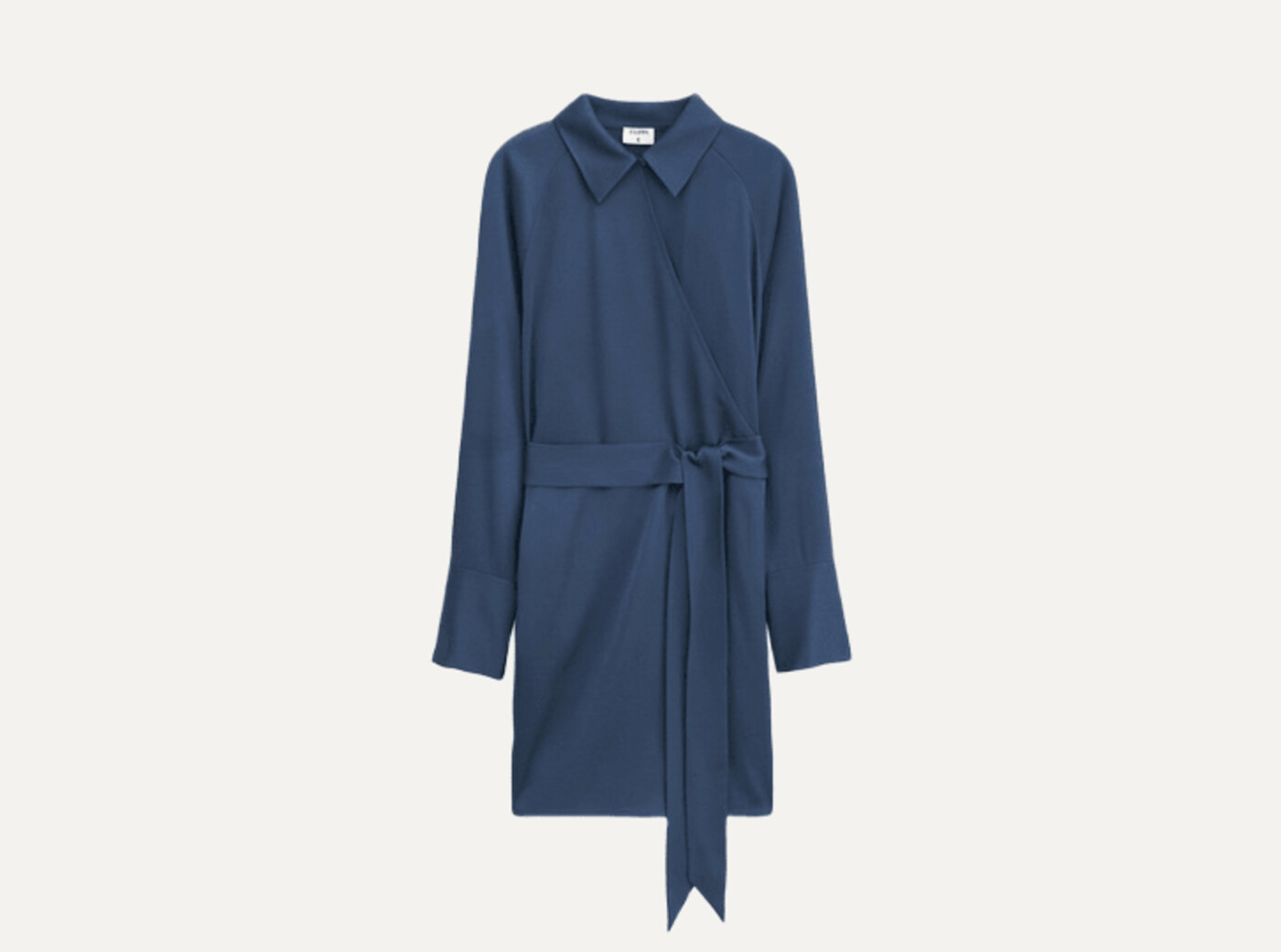 Wrap shirt dress