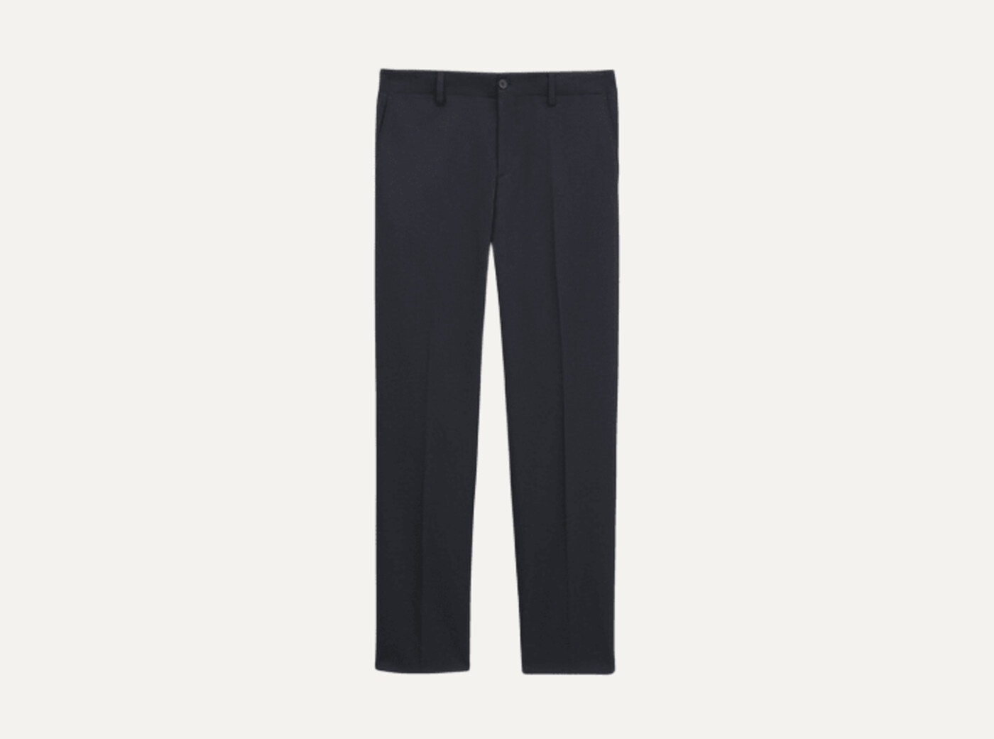 Elastic waist tailored trouser