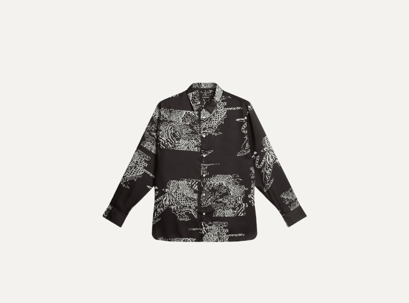 Reg Print Tencel Shirt