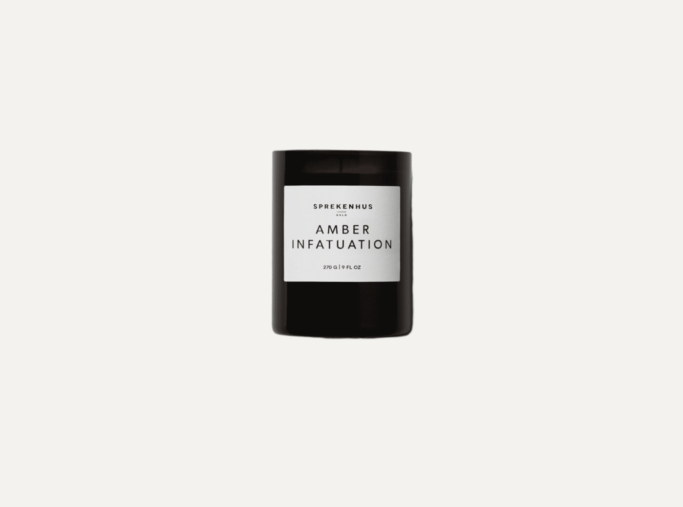 Scented Candle 270g - Amber Infatuation