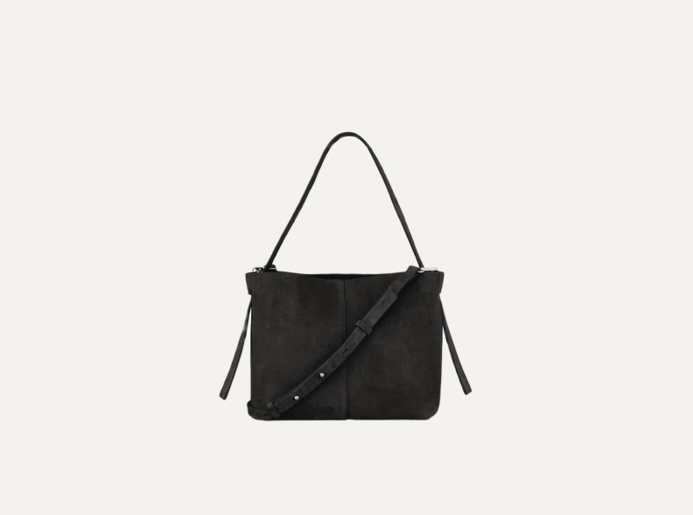 Suede fraya small bag