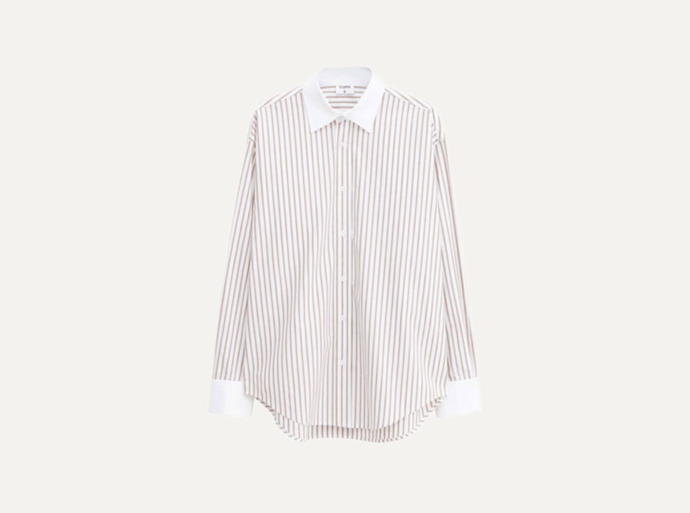 Cotton tuxedo shirt