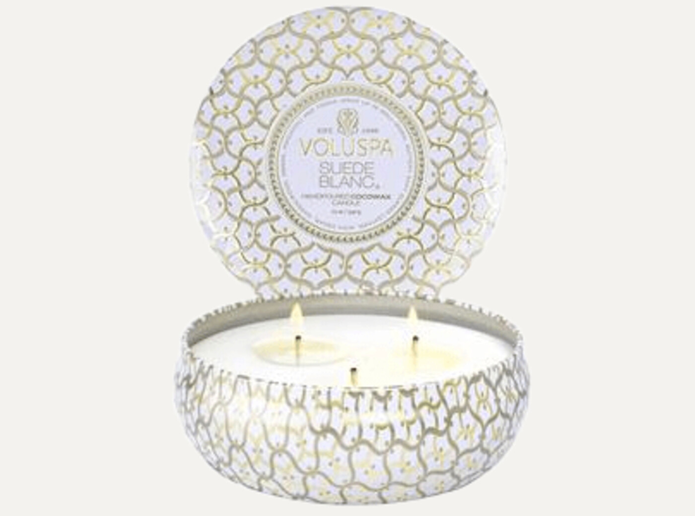 Maison 3 Wick Tin Candle, 40 tim, 340 g