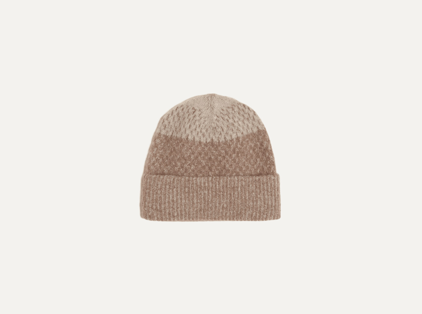 Tine faded knit beanie