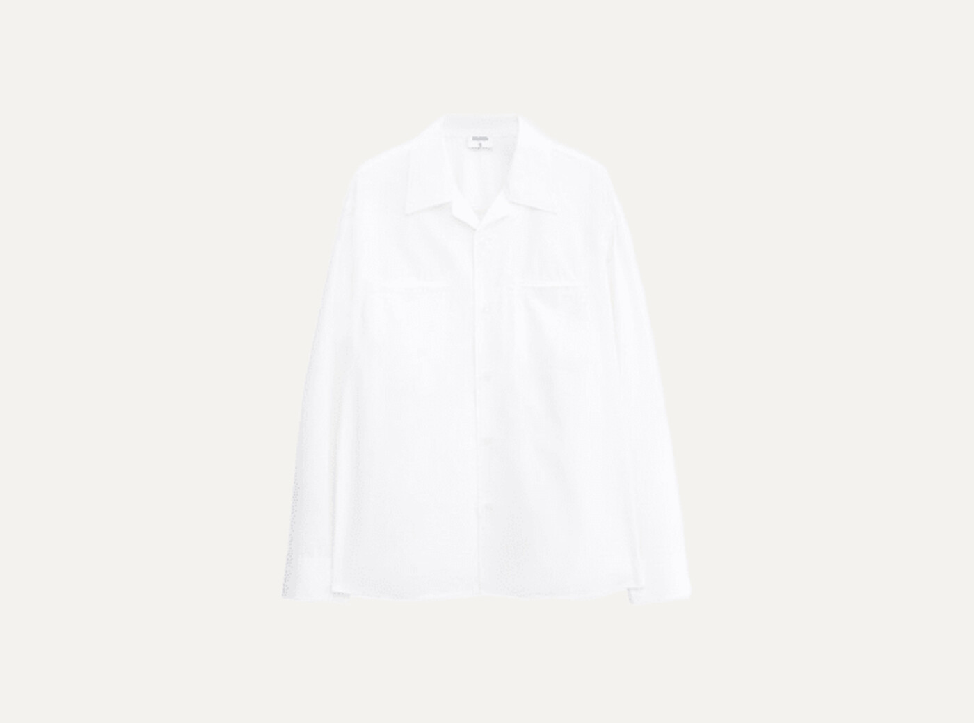 Relaxed cotton resort shirt