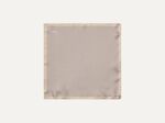 Beige Houndstooth Silk Pocket Square