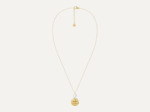 Edblad Pearl Signet Necklace Gold