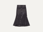 Tint Edge Denim Long Skirt