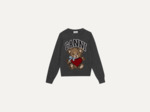 Graphic Wool Mix Bear Crewneck