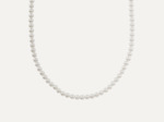 Silver Pearl Necklace