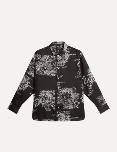 Reg Print Tencel Shirt