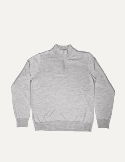 Merino half-zip