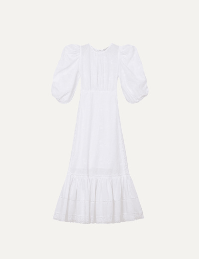 Broderie Anglaise Gown