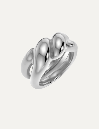 Edblad S Twist Ring Steel XS 16,0 mm