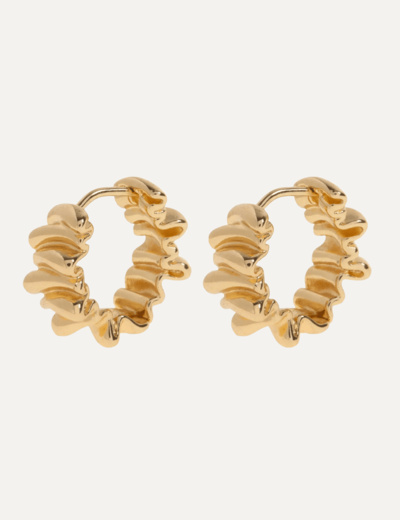 Wild - Chunky Texture Hoop Earrings