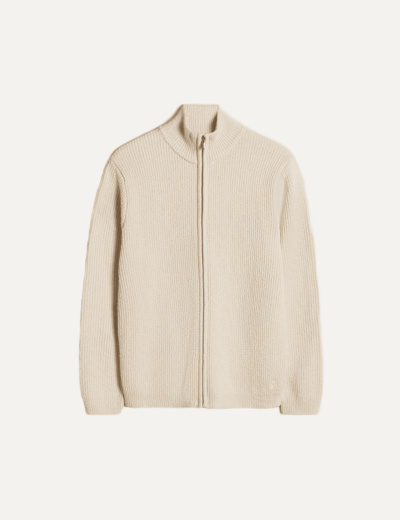 Atlantic zip cardigan