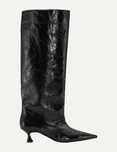 Soft Slouchy High Shaft Boot Naplack