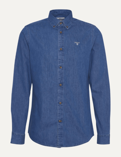 Barbour Chambray Crest Tailored Fit Shirt