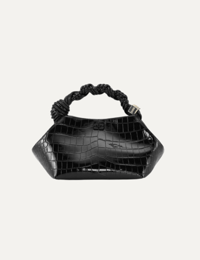 Ganni Bou Bag Small Patent Croco