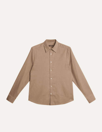 Light Flannel Slim Shirt