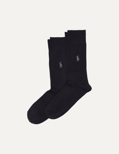 Rib-Knit Trouser Socks