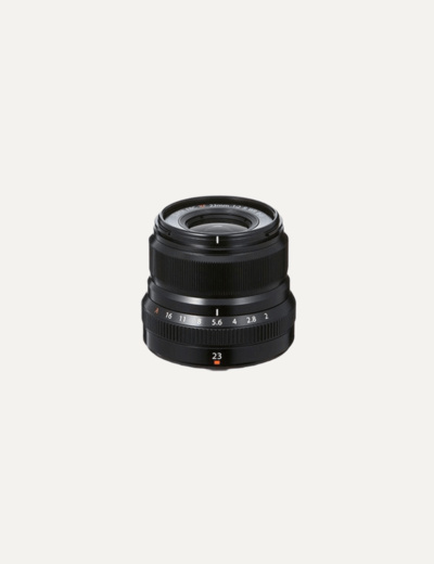 Fujinon XF 23mm f/2,0 R WR svart