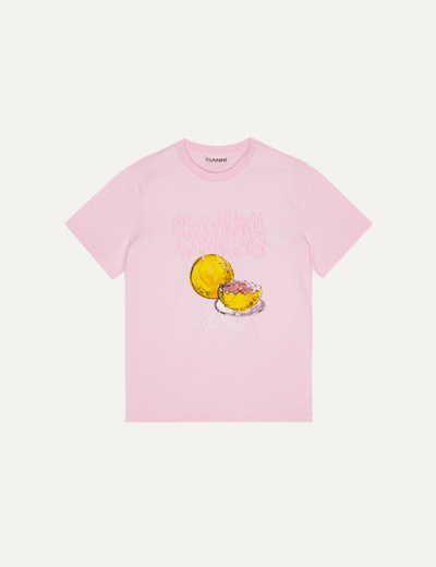 Basic Jersey Grapefruit Relaxed T-shirt