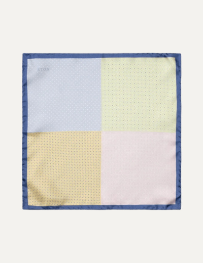 Light Blue Four Sided Pocket Square