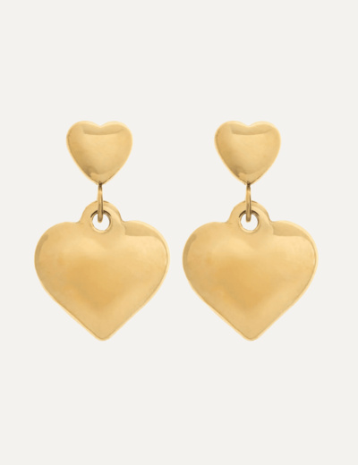 Suvi - Heart Stud Earrings