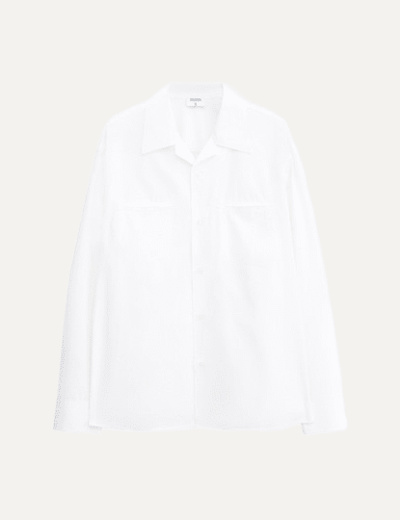 Relaxed cotton resort shirt