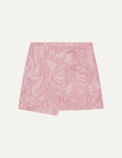 Textured Cloqué Mini Skirt