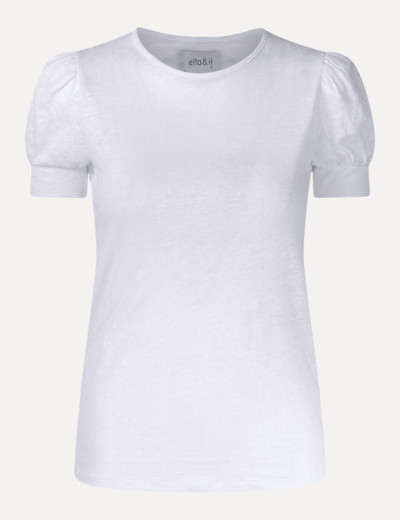 Madeleine linen tee