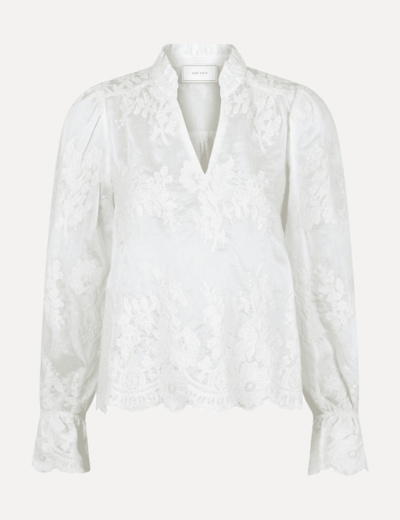 Amara Big Embroidery Blouse